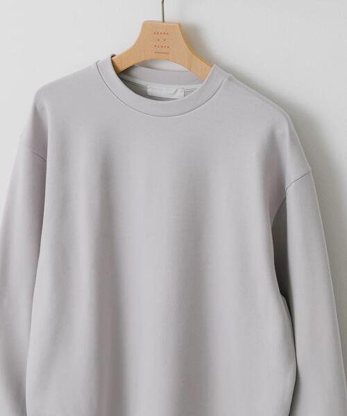 SENSE OF PLACE by URBAN RESEARCH(センスオブプレイスバイアーバンリサーチ)の「ダンボールポンチクルーネックスウェット(スウェット・メンズ・ライトグレー/ブラック/ブラウン/ミント・LARGE/MEDIUM)」の3枚目の写真