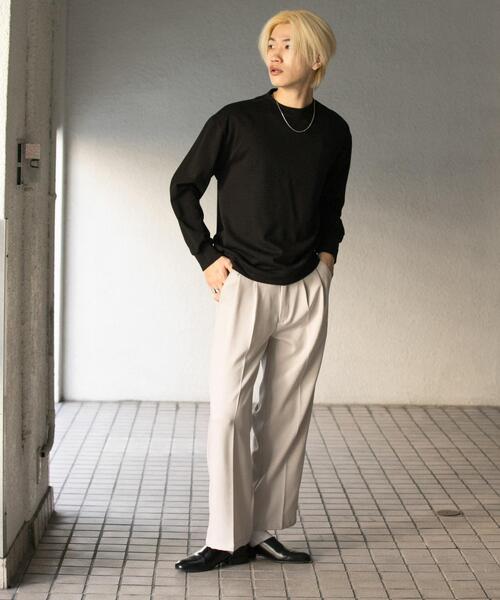 SENSE OF PLACE by URBAN RESEARCH(センスオブプレイスバイアーバンリサーチ)の「ダンボールポンチクルーネックスウェット(スウェット・メンズ・ライトグレー/ブラック/ブラウン/ミント・LARGE/MEDIUM)」の11枚目の写真