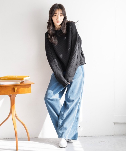 セール】コーデュロイワイドパンツ 252736（その他パンツ）｜LOWRYS