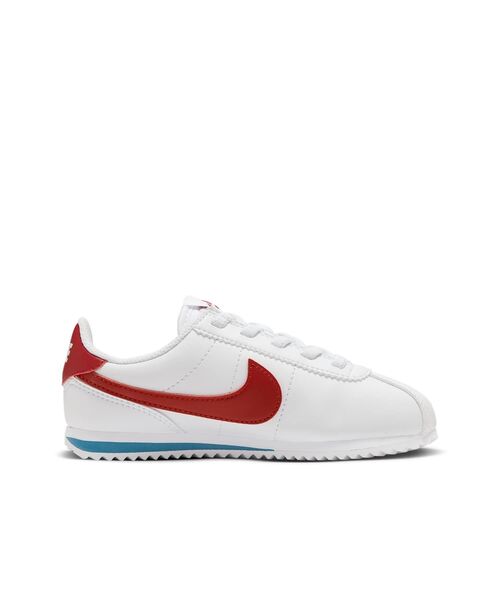 NIKE(ナイキ)の「《親子コーデ対応商品》ナイキ コルテッツ イージーオン リトルキッズシューズ / Nike Cortez EasyOn Little Kids' Shoes DM0951-115 White(スニーカー・キッズ・ホワイト系その他5・16.5/17/17.5/18/18.5/19/19.5/14/16/15 )」の3枚目の写真