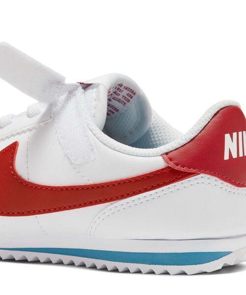 NIKE(ナイキ)の「《親子コーデ対応商品》ナイキ コルテッツ イージーオン リトルキッズシューズ / Nike Cortez EasyOn Little Kids' Shoes DM0951-115 White(スニーカー・キッズ・ホワイト系その他5・16.5/17/17.5/18/18.5/19/19.5/14/16/15 )」の8枚目の写真