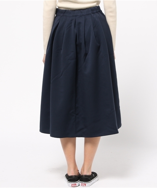 CIAOPANIC（チャオパニック）の「【Ciaopanic】　タックギャザーロングSK（スカート・レディース・カーキ/ベージュ/ネイビー・FREE）」の6枚目の写真