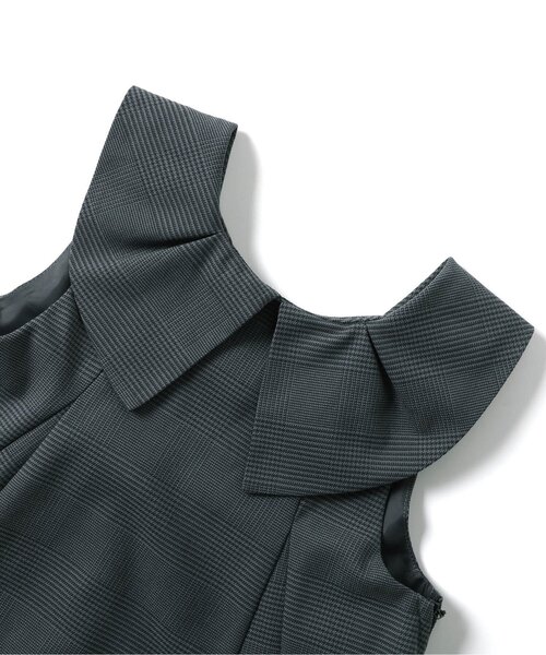 BREEZE(ブリーズ)の「【リンク】フォーマルグレンチェックジャンスカ(ジャンパースカート・キッズ・グレー・130/120/110/100/90)」の5枚目の写真