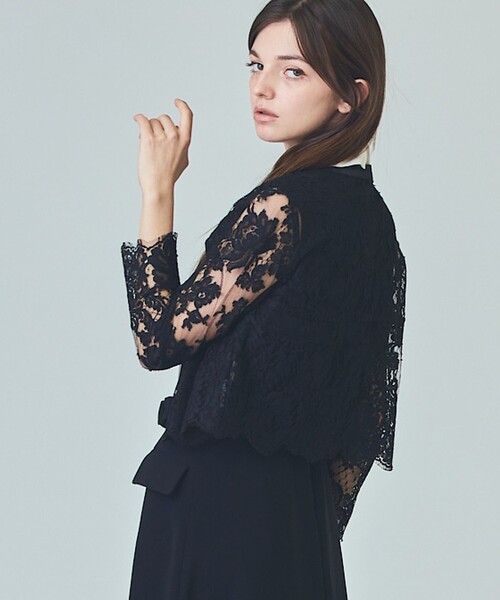 GRACE CONTINENTAL - グレースクラス♡新品リバーレースブルゾン グレースクラス♡新品リバーレースブルゾン（リバーレース