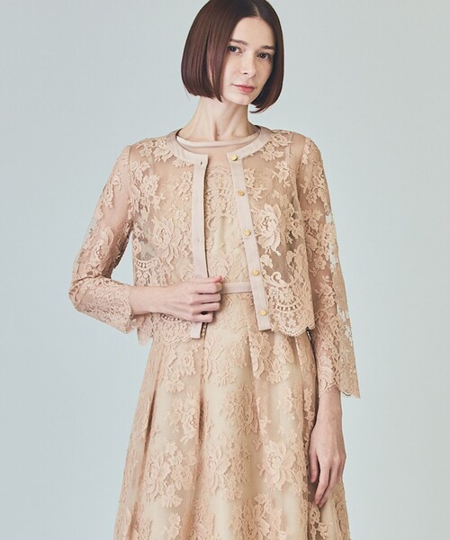 超美品　グレースクラス　取り外し可能ファー付き　2way リバーシブルジャケット 8450076d34ea15a1f054aca20de478