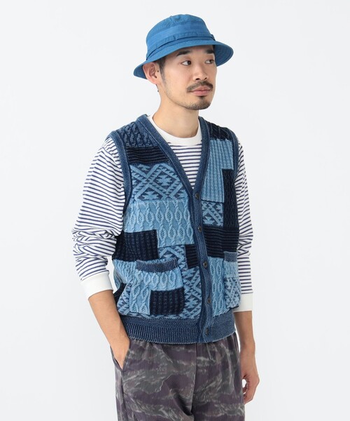 BEAMS PLUS（ビームスプラス）の「B+INDIGO VEST（ベスト・メンズ・インディゴブルー・L/M/S/XL）」の9枚目の写真