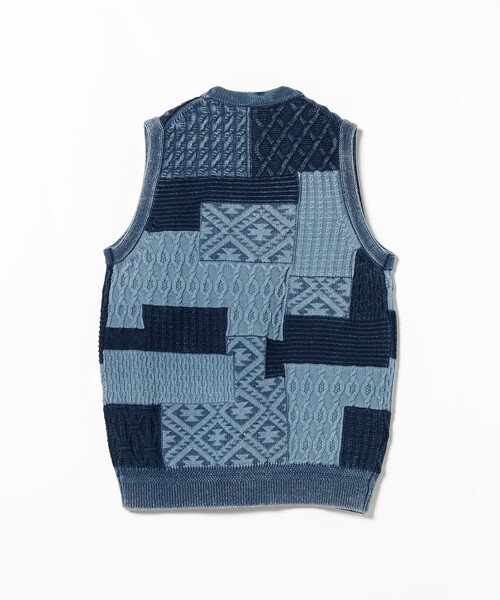 BEAMS PLUS（ビームスプラス）の「B+INDIGO VEST（ベスト・メンズ・インディゴブルー・L/M/S/XL）」の21枚目の写真