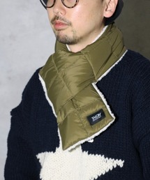 TAION(^CI)TAION / ^CI MOUNTAIN LINE REVERSIBLE DOWN×BOA MUFFLER }Ee o[Vu _E×{A}t[ (TAION-R201MT)(}t[)
