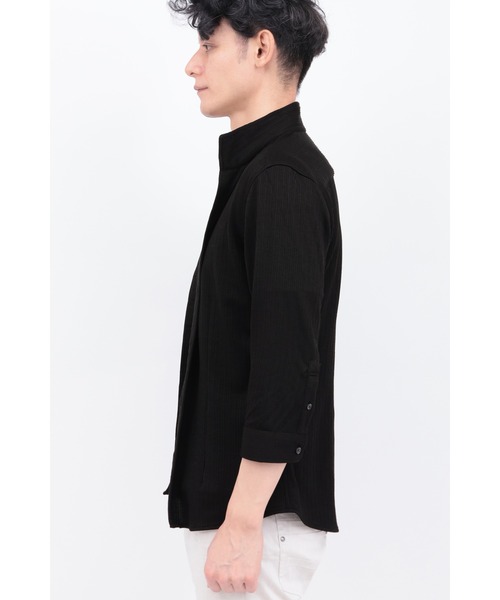 セール】ZERO by TORNADO MART∴ランダムテレコ7分袖シャツ（シャツ