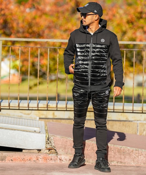 adamsJUGGLER（アダムスジャグラー）の「ラスタースイッチングLZ/パーカー（パーカー・メンズ・ブラック/グレー・M/L/XL/S）」の6枚目の写真