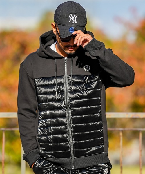 adamsJUGGLER（アダムスジャグラー）の「ラスタースイッチングLZ/パーカー（パーカー・メンズ・ブラック/グレー・M/L/XL/S）」の8枚目の写真