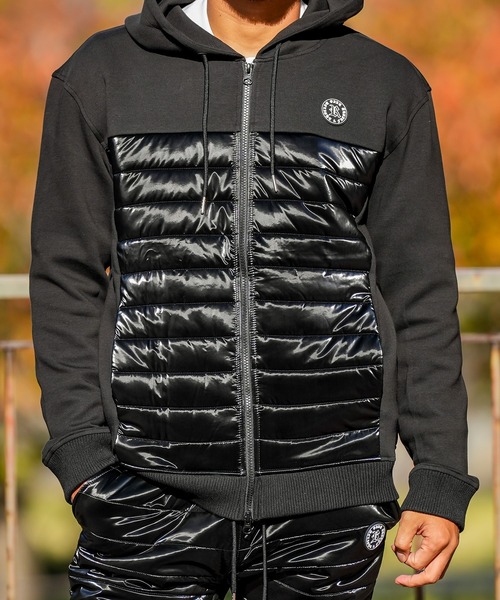 adamsJUGGLER（アダムスジャグラー）の「ラスタースイッチングLZ/パーカー（パーカー・メンズ・ブラック/グレー・M/L/XL/S）」の11枚目の写真