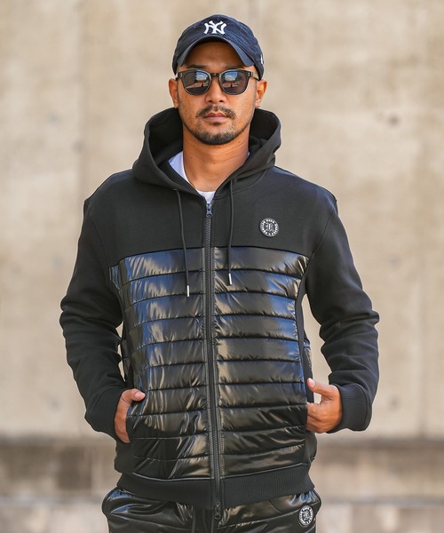 adamsJUGGLER（アダムスジャグラー）の「ラスタースイッチングLZ/パーカー（パーカー・メンズ・ブラック/グレー・M/L/XL/S）」の17枚目の写真