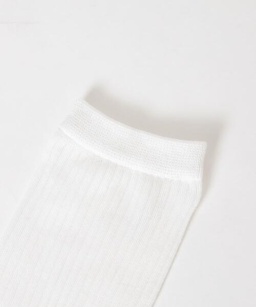 URBAN RESEARCH（アーバンリサーチ）の「『UR TECH』針抜きシアーソックス（ソックス/靴下・レディース・ホワイト/チャコールグレー/グレー系その他・22/24）」の10枚目の写真