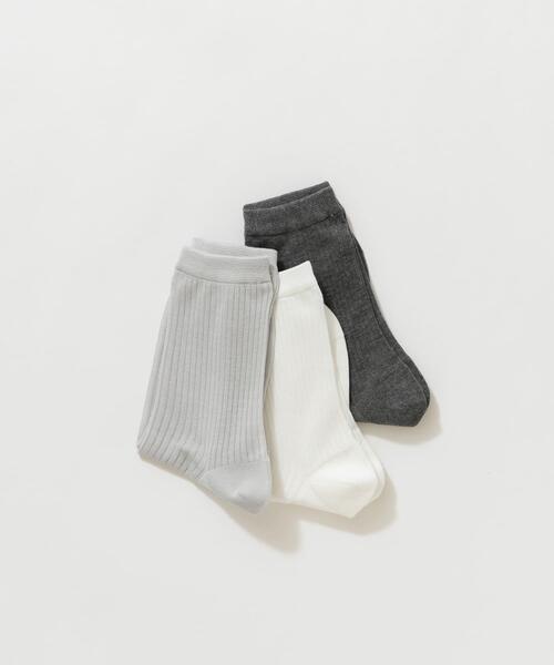 URBAN RESEARCH（アーバンリサーチ）の「『UR TECH』針抜きシアーソックス（ソックス/靴下・レディース・ホワイト/チャコールグレー/グレー系その他・22/24）」の9枚目の写真