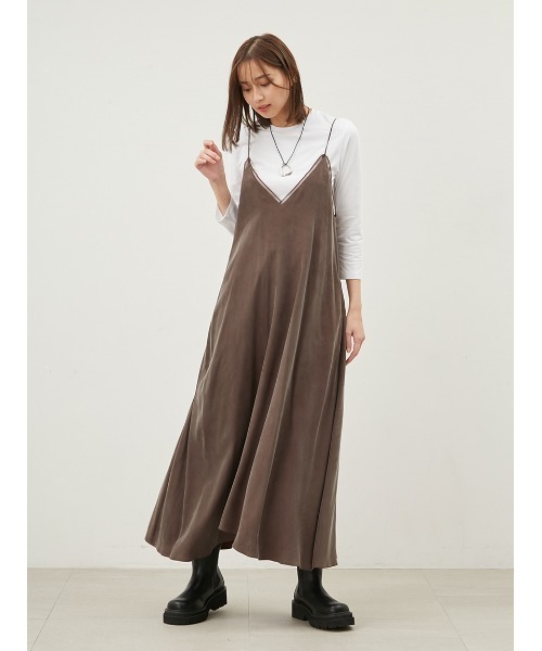 セール】TシャツSETフレアキャミワンピース（ワンピース）｜Mila
