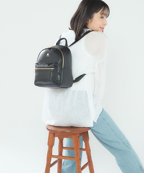 PAUL & JOE ACCESSOIRES(ポールアンドジョーアクセソワ)の「PAUL & JOE ACCESSOIRES (ポール&ジョーアクセソワ) ミニリュック PJA-B1166 スモールキャットフェイス(バックパック/リュック・レディース・ブラック/ベージュ/ピンク・FREE)」の22枚目の写真