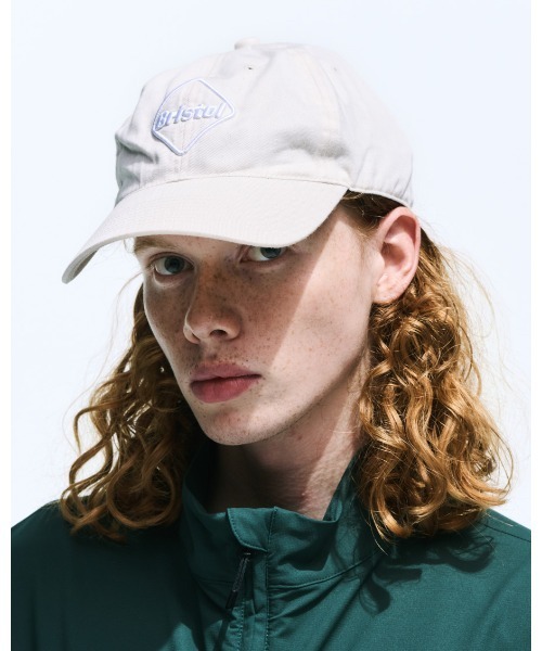 F.C.Real Bristol（エフシーレアルブリストル）の「WASHED COTTON CAP（キャップ・メンズ・オフホワイト/グリーン/ネイビー/ベージュ/ブラック・FREE）」の6枚目の写真