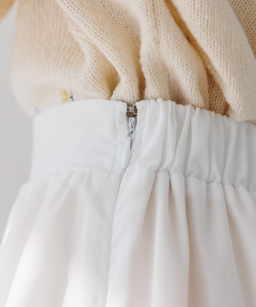 flower（フラワー）の「コットンタックスカート（スカート・レディース・ホワイト・FREE）」の17枚目の写真
