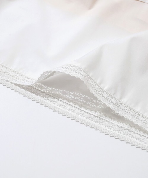 flower（フラワー）の「コットンタックスカート（スカート・レディース・ホワイト・FREE）」の6枚目の写真