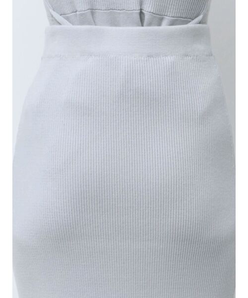 RESEXXY（リゼクシー）の「リブニットペンシルスカート【セットアップ着用可能】（スカート・レディース・オレンジ/ブルー/ブラック・FREE）」の21枚目の写真