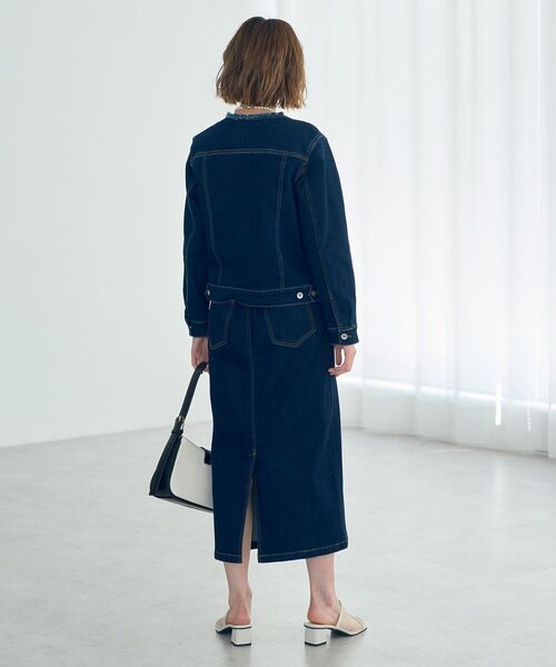 セール】ハイウエストデニムスカート（デニムスカート）｜YECCA VECCA