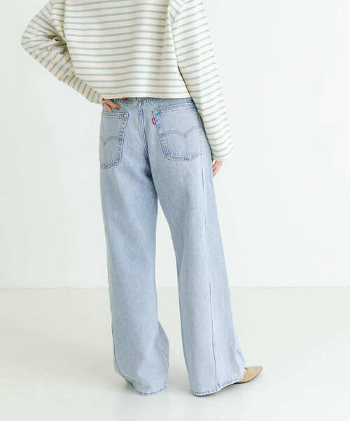 Levi's（リーバイス）の「Levi’s　Exclusive XL STRAIGHT（デニムパンツ・レディース・ライトブルー・25/26/27）」の7枚目の写真