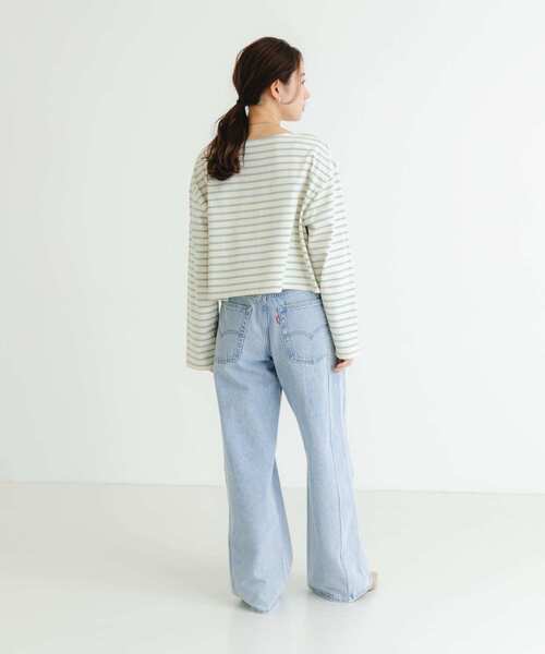 Levi's（リーバイス）の「Levi’s　Exclusive XL STRAIGHT（デニムパンツ・レディース・ライトブルー・25/26/27）」の12枚目の写真