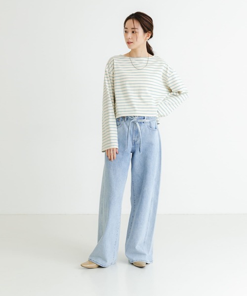 Levi's（リーバイス）の「Levi’s　Exclusive XL STRAIGHT（デニムパンツ・レディース・ライトブルー・25/26/27）」の14枚目の写真