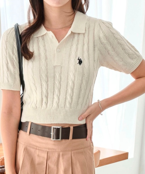 セール】∴WEGO/【25年春夏新作】U.S. POLO ASSN.別注コンパクト
