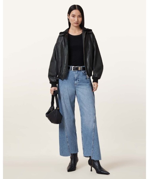ALLSAINTS(オールセインツ)の「NEASON BOMBER | NEASON ボンバー(MA-1・レディース・ブラック・S/XS)」の3枚目の写真