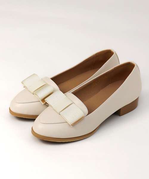 LibertyDoll（リバティードール）の「グログランリボンローファー（ローファー・レディース・アイボリー/ブラック系1/ブラック系2・LL/3L/SS/S/M/L）」の11枚目の写真