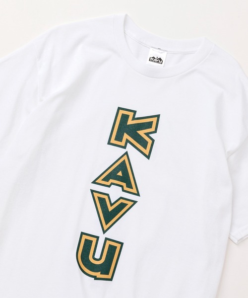 KAVU(カブー)の「KAVU/カブー Vertical Tee/バーティカルティー(Tシャツ/カットソー・メンズ・パープル/イエロー/グリーン・LARGE/X-LARGE/MEDIUM)」の6枚目の写真