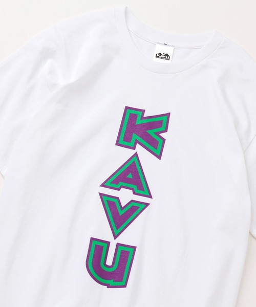 KAVU(カブー)の「KAVU/カブー Vertical Tee/バーティカルティー(Tシャツ/カットソー・メンズ・パープル/イエロー/グリーン・LARGE/X-LARGE/MEDIUM)」の10枚目の写真