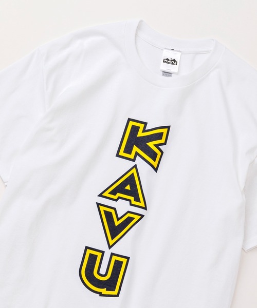 KAVU(カブー)の「KAVU/カブー Vertical Tee/バーティカルティー(Tシャツ/カットソー・メンズ・パープル/イエロー/グリーン・LARGE/X-LARGE/MEDIUM)」の14枚目の写真