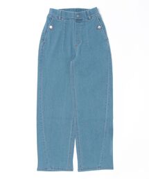 バルーンシルエットデニムパンツ股下68cm
