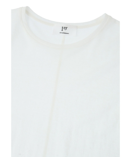 1er Arrondissement(プルミエアロンディスモン)の「シアーロングスリーブTシャツ(Tシャツ/カットソー・レディース・オフホワイト/ブラック系その他3・FREE)」の20枚目の写真