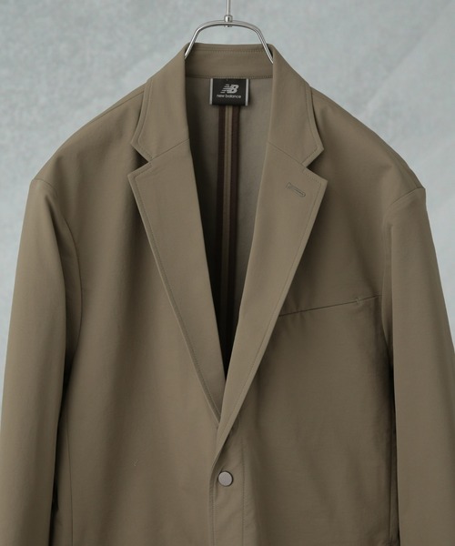 NEW BALANCE（ニューバランス）の「MET24/MET24 Single Jacket（テーラードジャケット・メンズ・カーキ/ブラック・L/M/S）」の3枚目の写真