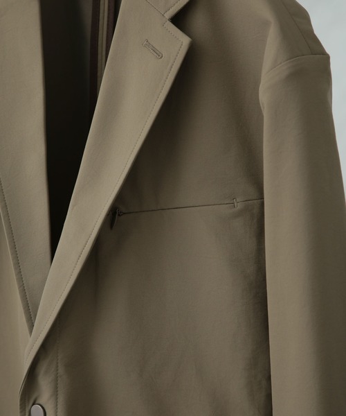 NEW BALANCE（ニューバランス）の「MET24/MET24 Single Jacket（テーラードジャケット・メンズ・カーキ/ブラック・L/M/S）」の5枚目の写真