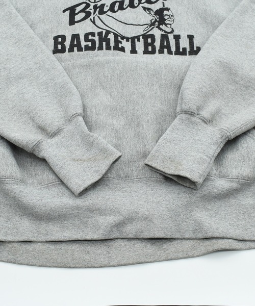 Lee（リー）の「【ヴィンテージ古着】90’s Lee CHEROKEE Braves BASKETBALL リバースタイプ プルオーバーパーカー（パーカー・メンズ・グレー・X-LARGE）」の7枚目の写真