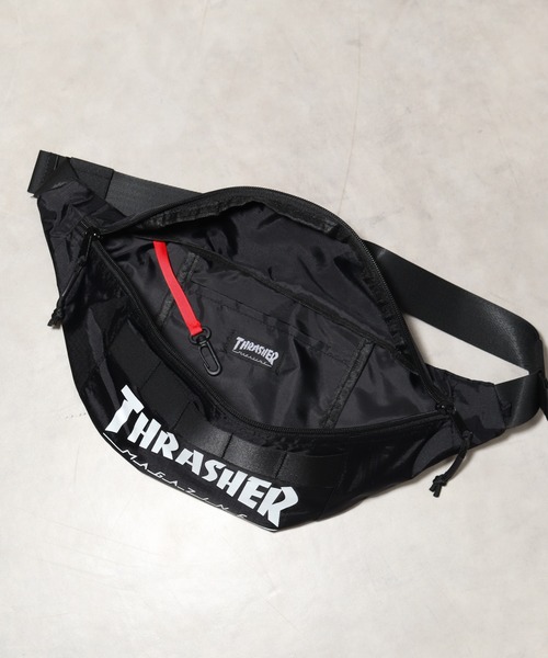 THRASHER(スラッシャー)の「【THRASHER/スラッシャー】ウエストバッグ/ボディバッグ(ボディバッグ/ウエストポーチ・メンズ・ブラック系その他/カモフラージュ/ブラック・FREE)」の18枚目の写真