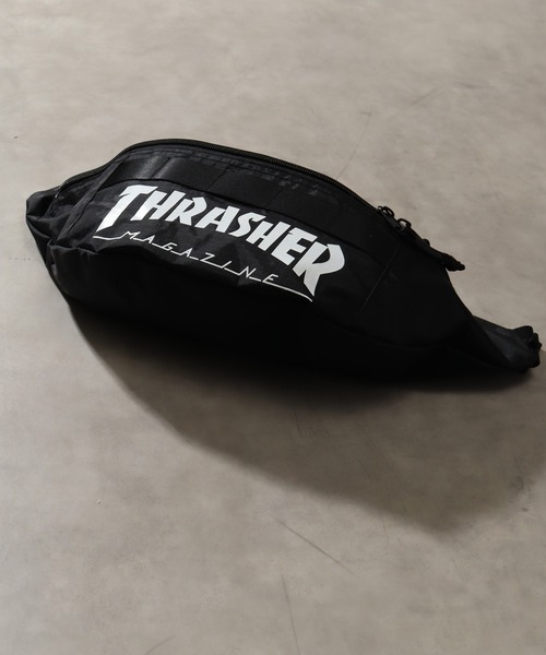 THRASHER(スラッシャー)の「【THRASHER/スラッシャー】ウエストバッグ/ボディバッグ(ボディバッグ/ウエストポーチ・メンズ・ブラック系その他/カモフラージュ/ブラック・FREE)」の19枚目の写真