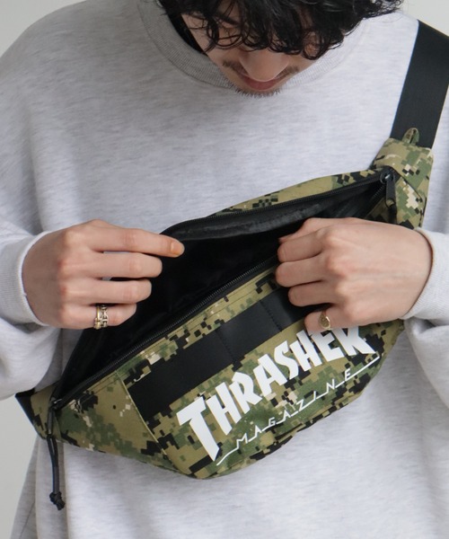 セール】【THRASHER/スラッシャー】ウエストバッグ/ボディバッグ