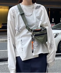 PLANET TATTOO LONG SLEEVE TOP
