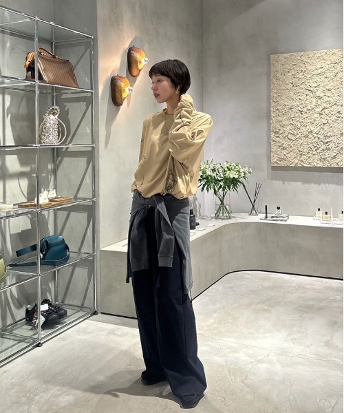 PLANET TATTOO LONG SLEEVE TOP（Tシャツ/カットソー）｜Ameri