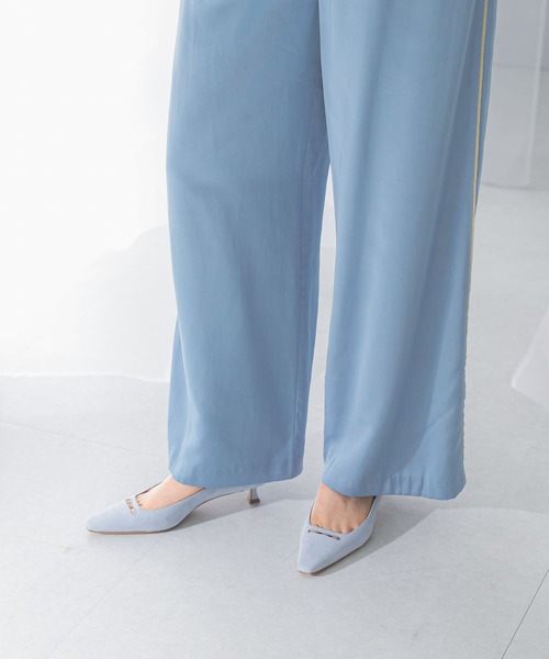 URBAN RESEARCH ROSSO WOMEN（アーバンリサーチ　ロッソ）の「イージーラインパンツ（その他パンツ・レディース・ブルー系その他/ライトベージュ・FREE）」の18枚目の写真