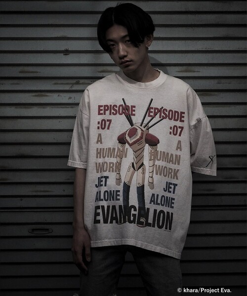 International Gallery BEAMS（インターナショナルギャラリービームス）の「EVANGELION:95 / グラフィック Tシャツ EVA0021A（Tシャツ/カットソー・メンズ・ホワイト・XL/M/L）」の2枚目の写真