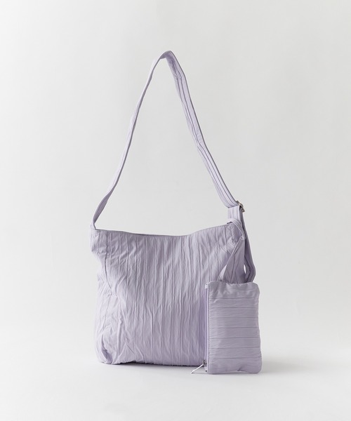 ROOPTOKYO（ループトウキョウ）の「ポーチ付き ショルダーバッグ / 長さ調節可能（ショルダーバッグ・レディース・ブラック/カーキ/ブラウン/パープル/イエロー/ピンク・FREE）」の13枚目の写真