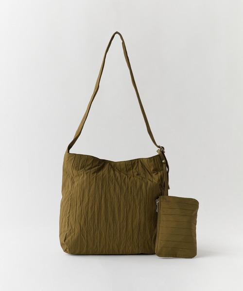 ROOPTOKYO（ループトウキョウ）の「ポーチ付き ショルダーバッグ / 長さ調節可能（ショルダーバッグ・レディース・ブラック/カーキ/ブラウン/パープル/イエロー/ピンク・FREE）」の11枚目の写真