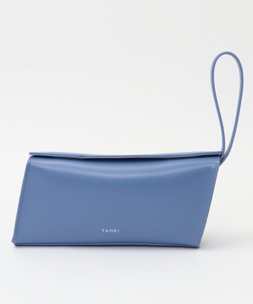 Tiara（ティアラ）の「【YAHKI/ヤーキ】ミニバッグ（YH-714）（クラッチバッグ・レディース・ライトグレー/ブラック/ブルー・FREE）」の3枚目の写真